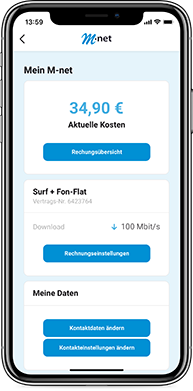 Mein M-net Kundenportal