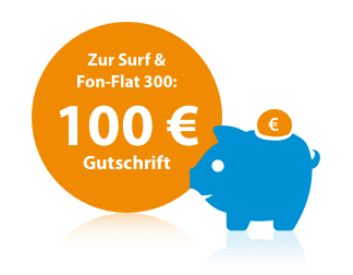 Surf&Fon-Flat Gutschrift