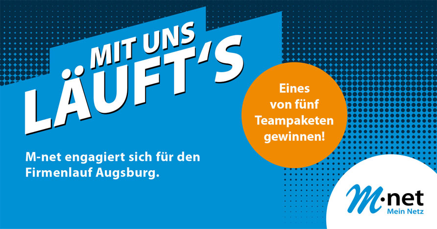 Mit uns läuft's!