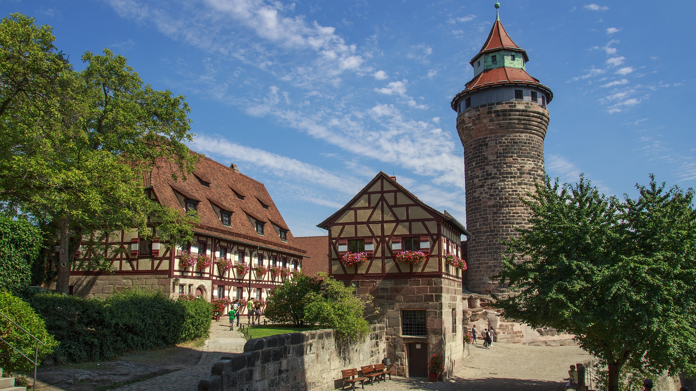 Bild einer Kleinstadt als Symbol für die M-net Niederlassungen