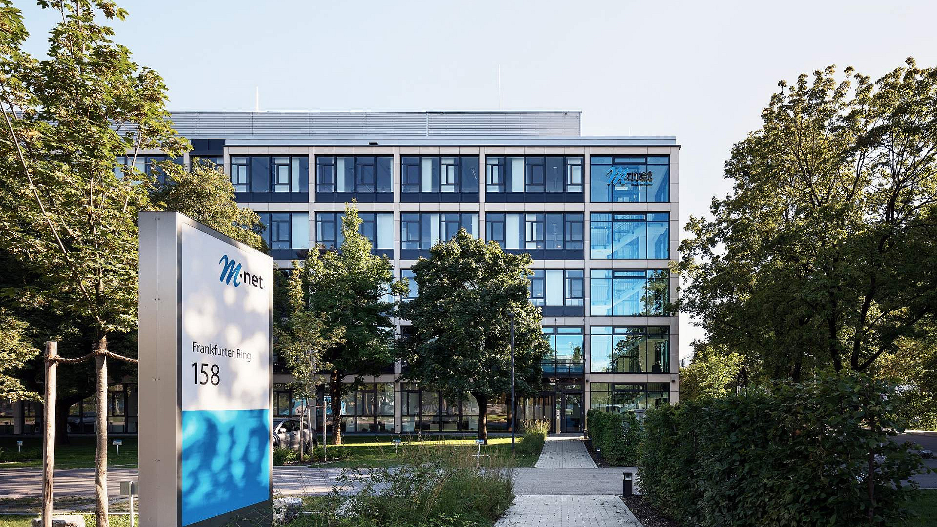 M-net Gebäudeansicht