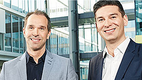 Bild zweier Wohnungswirtschafts Geschäftspartner
