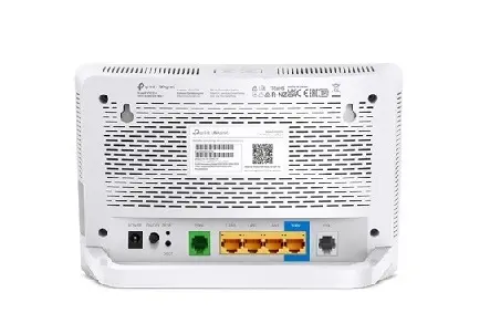 Rückseite des WLAN-Routers TP-Link VX231v